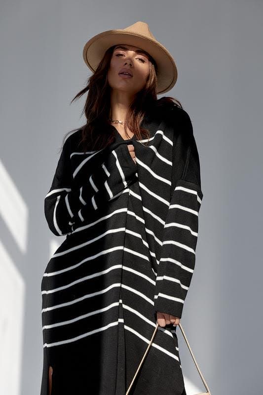 Robe rayée