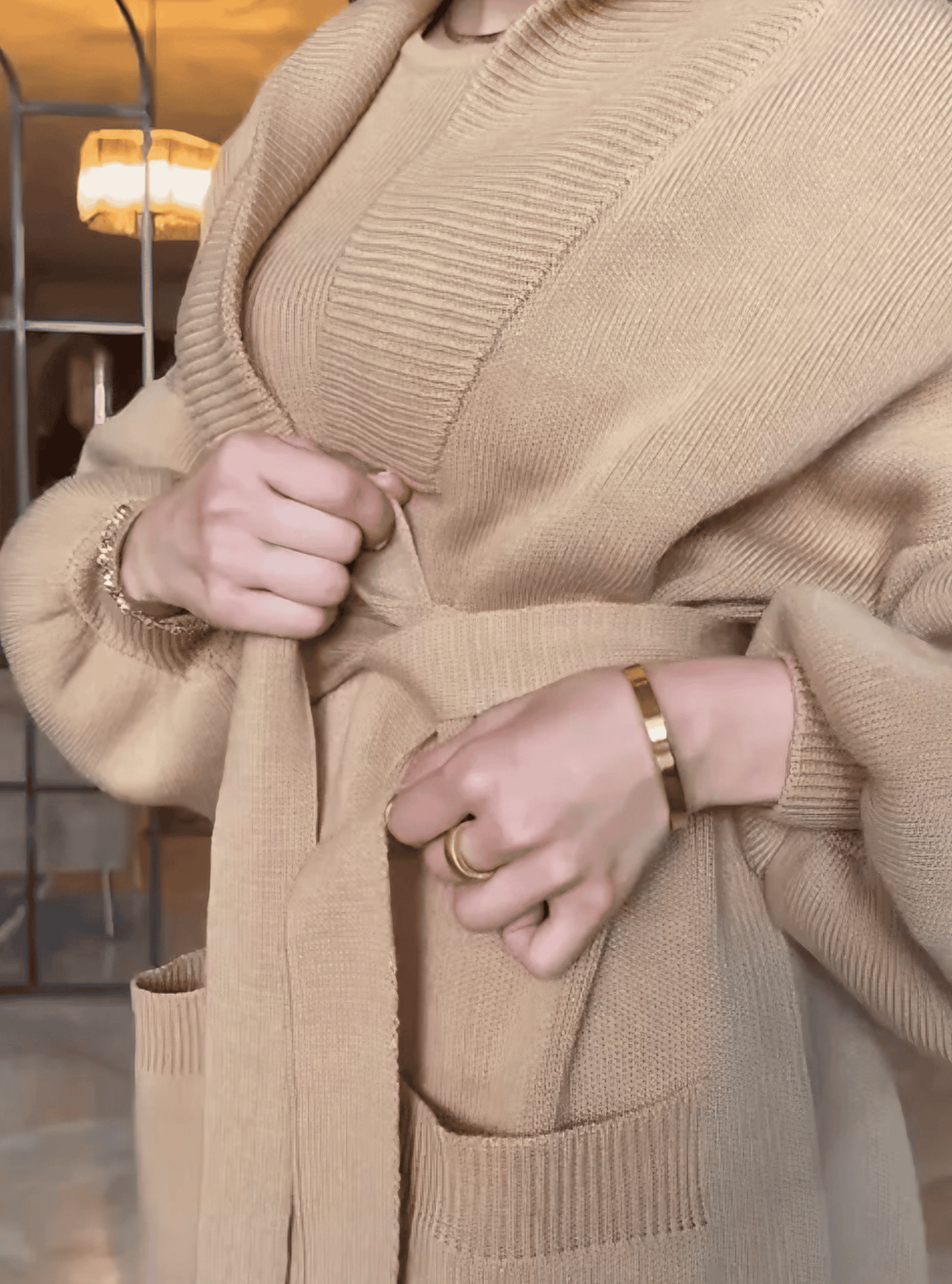 Ensemble Élégance Douceur : Robe + Cardigan