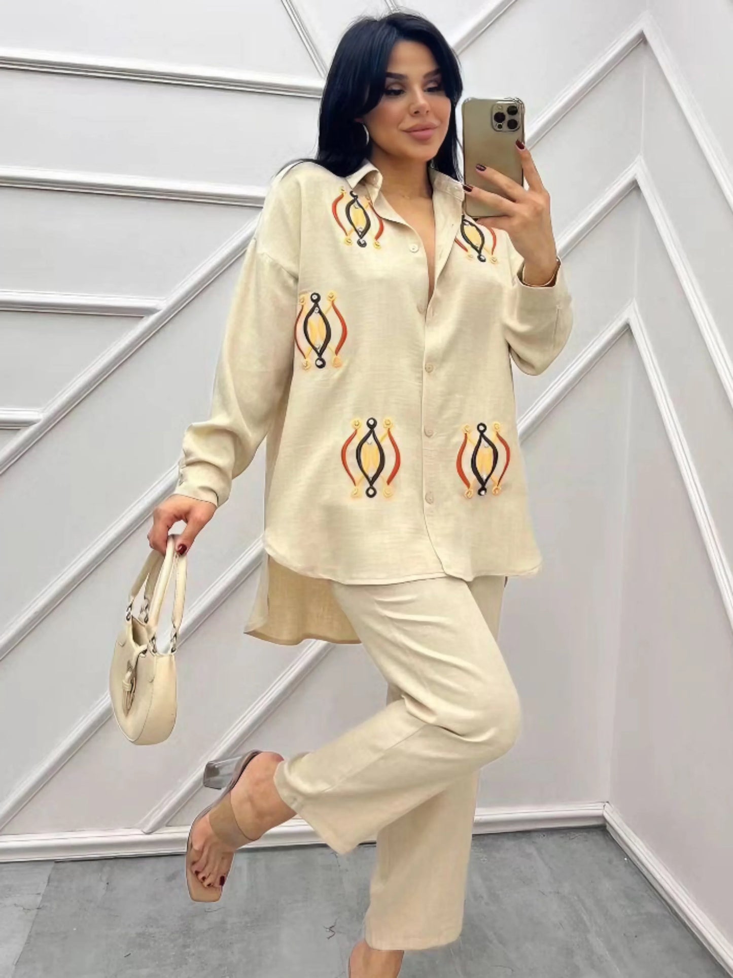 Ensemble Charme Brodé