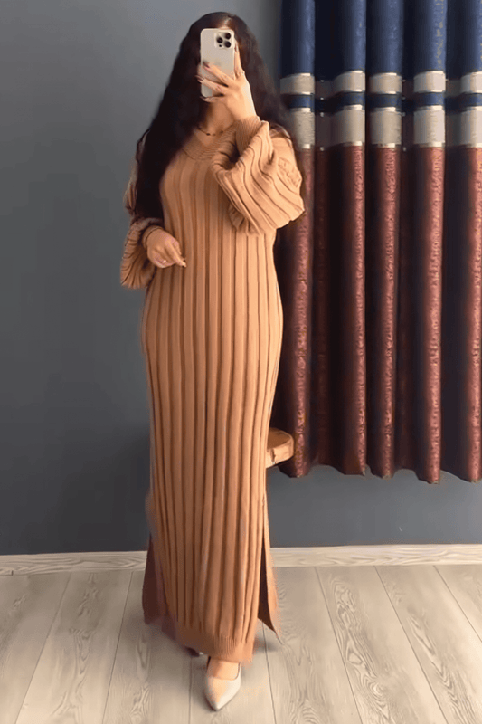 Robe Manches Bouffantes